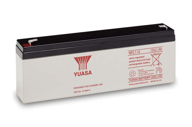 Yuasa Yuasa 2.1Ah 12V Sealed Lead Acid Yucel Battery